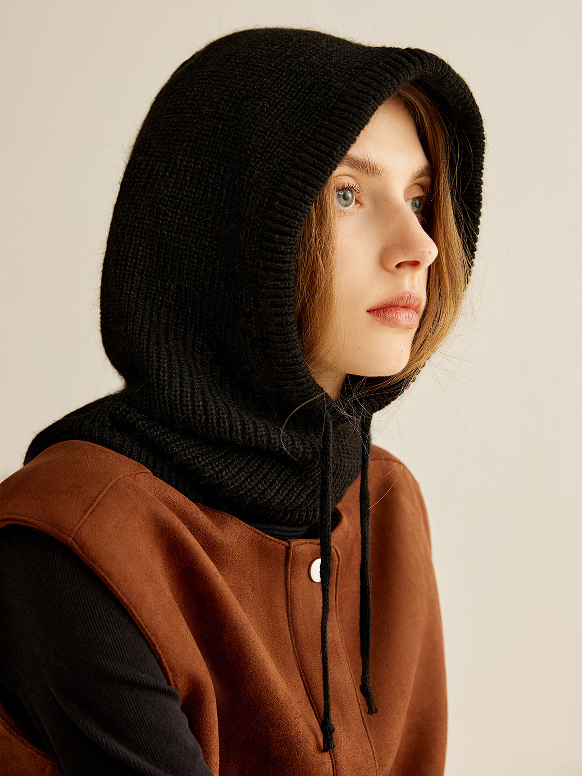 Jakob | Warmer Balaclava Hut mit Kordelzug