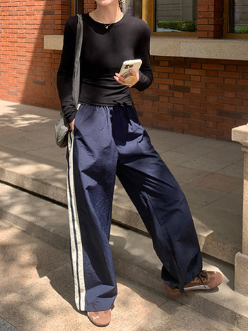 Jonas | Kontrast-Seitenbesatz Jogginghosen