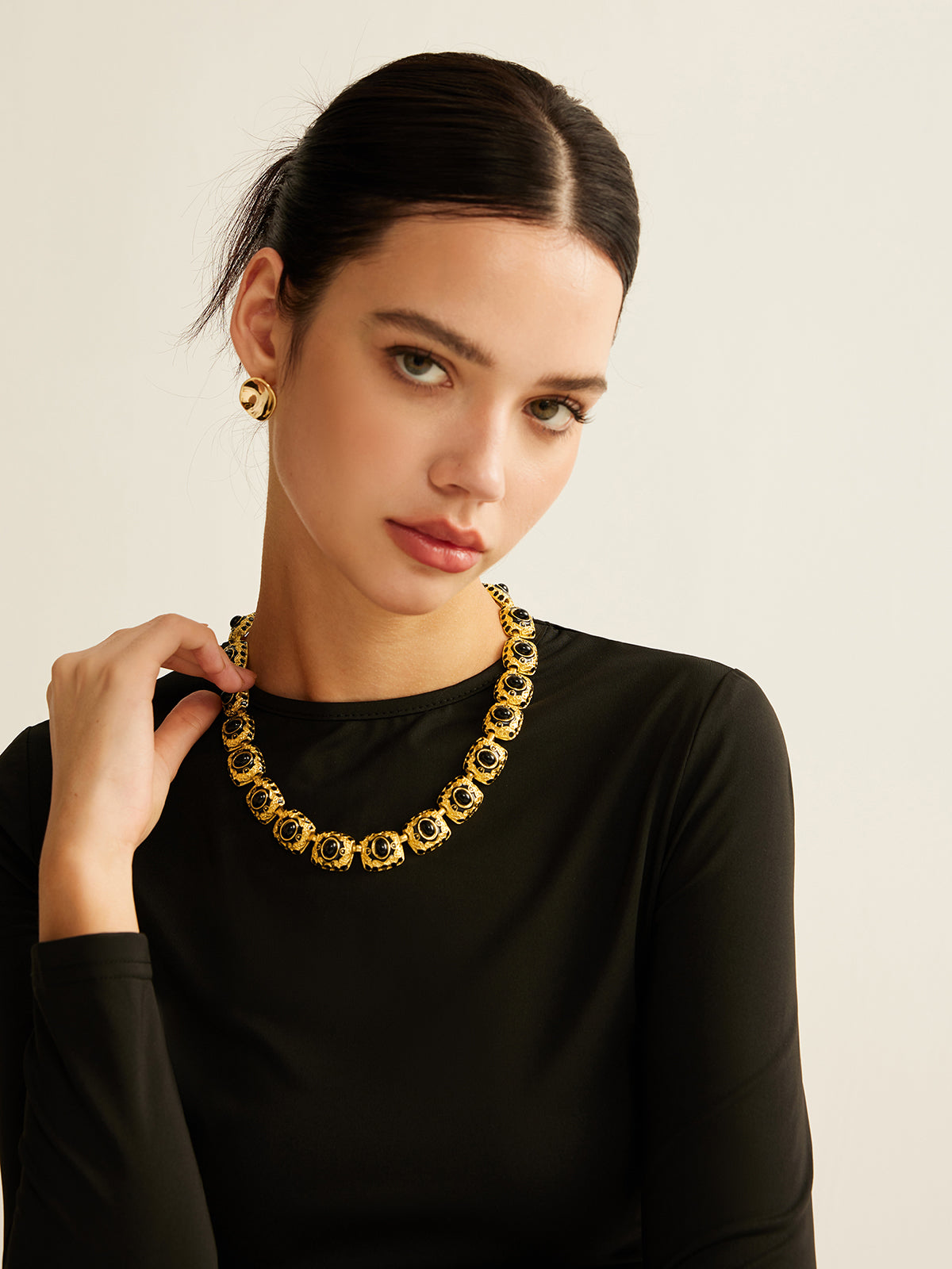 Clara | Vintage Emaille Halskette