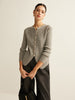 Max | Eleganter Knopf-Cardigan