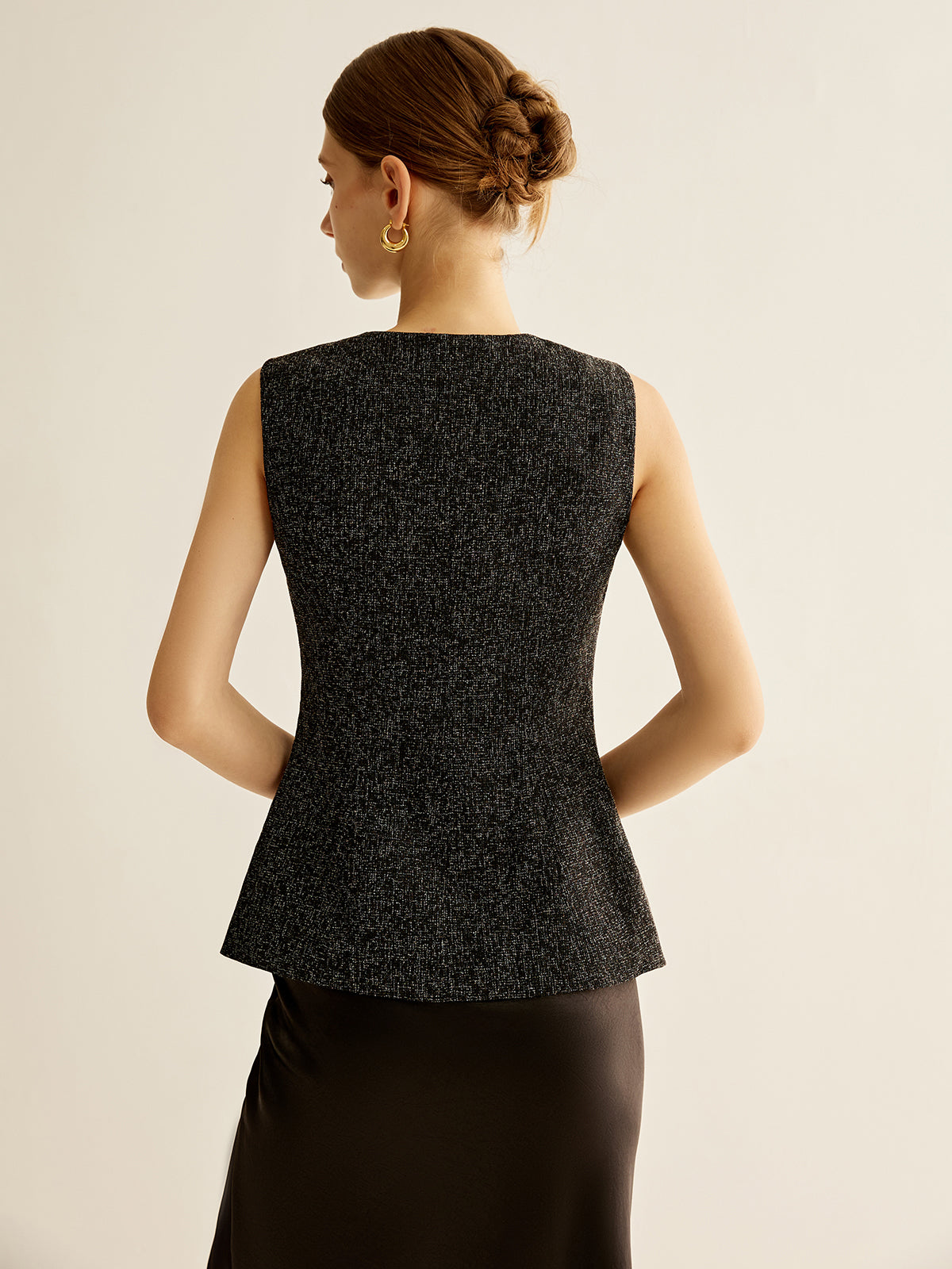 Jürgen | Elegante Paspelierte Split-Weste