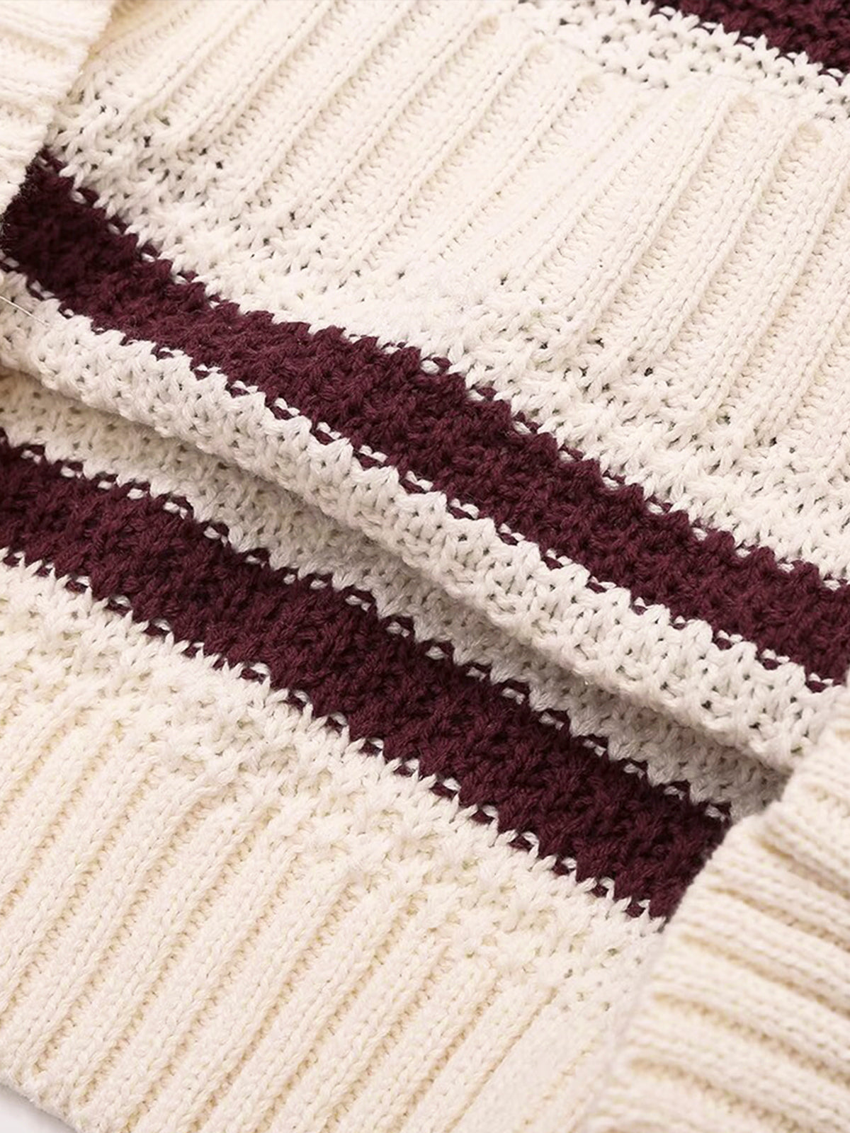 Lukas | Eleganter Strickpullover mit Streifen