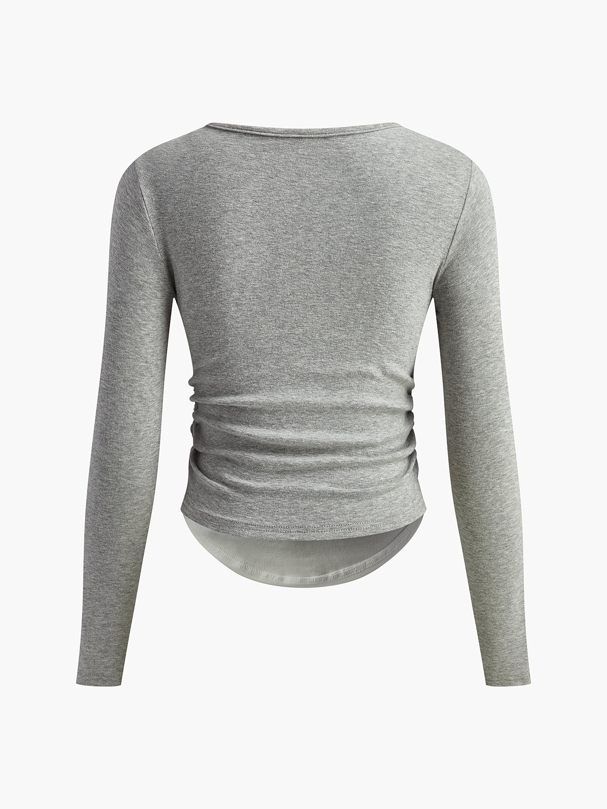 Lisa | 2-in-1 Baumwoll-Plissee-Zipper-Top