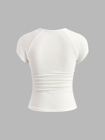 Cinch Sweetheart | Charmantes T-Shirt für entspannte Freizeitlooks