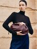 Clara | Elegante Clutch mit Kordelzug