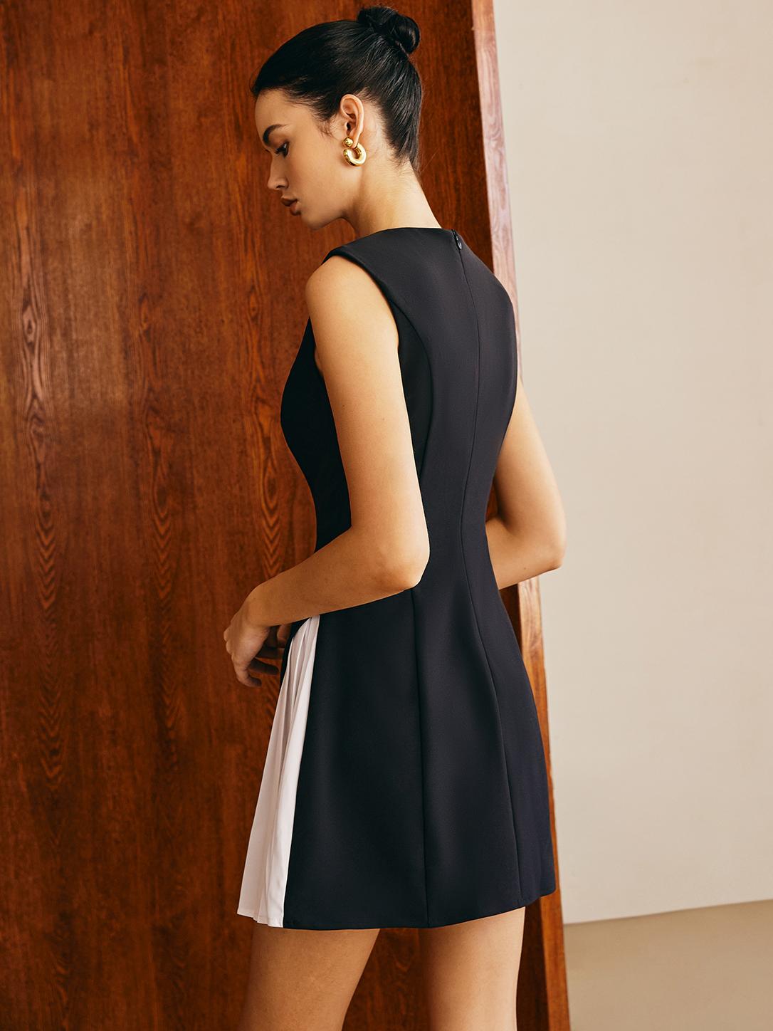 Sophie | Faltenpaneel Tankkleid