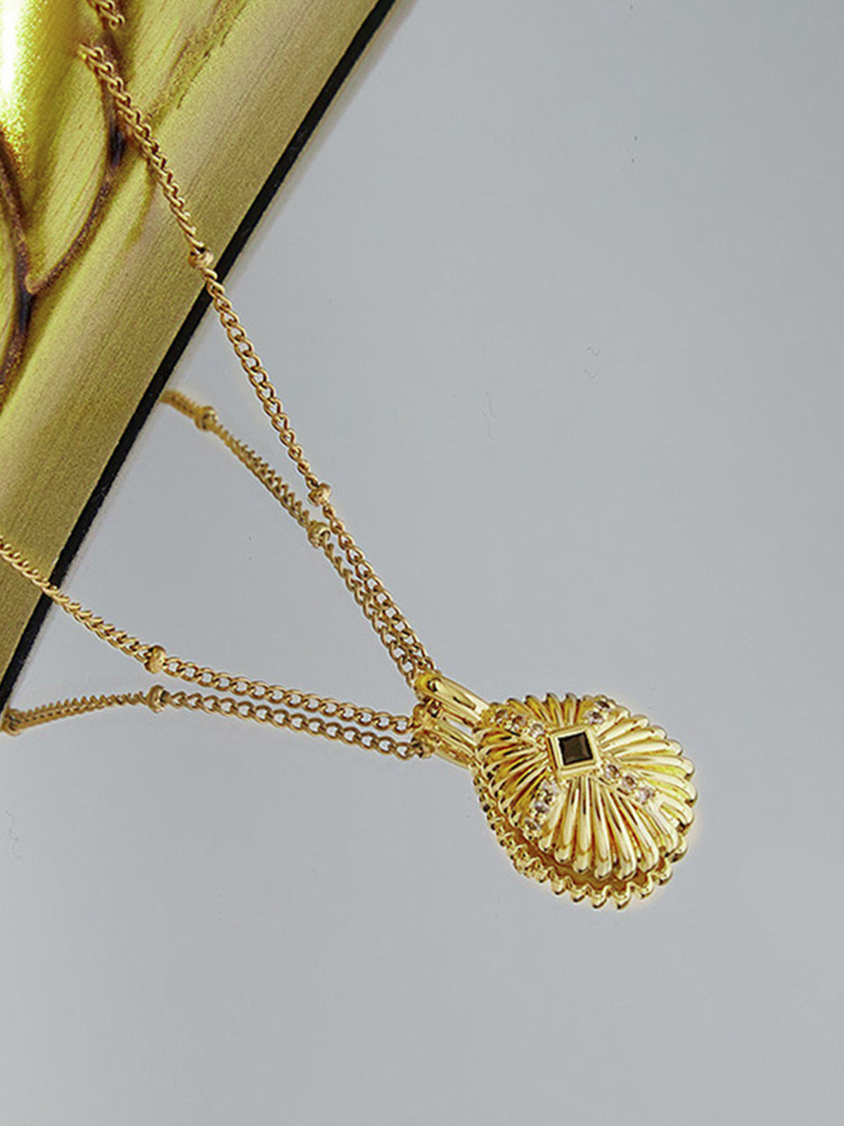 Lukas | Anhänger-Halskette Set mit Diamant