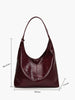 Lena | Stilvolle Hobo-Tasche mit Knopfverschluss