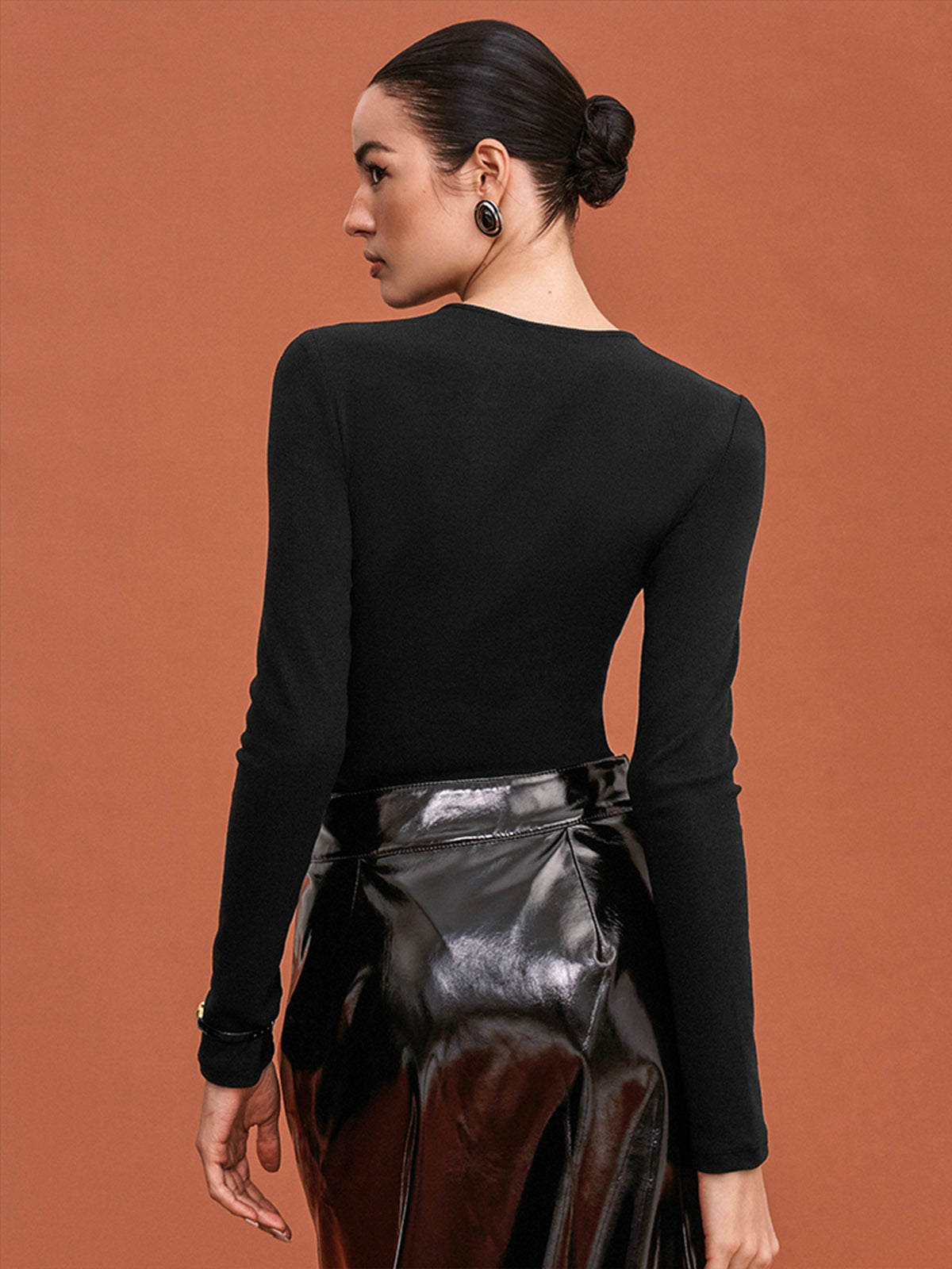 Clara | Cutout Skinny Bodysuit