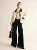 Clara | Kuschelige Minky Jacke mit Kontrastdesign