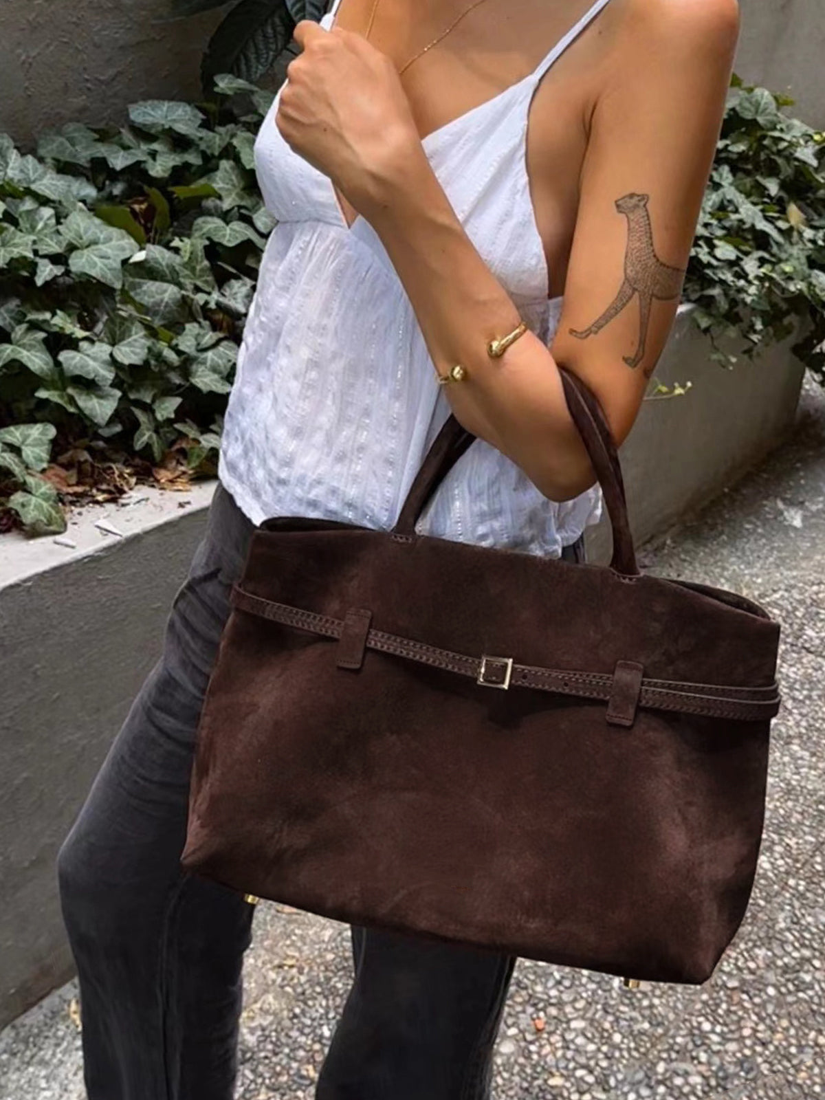 Clara | Vintage Buckle-Design Handtasche