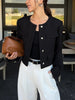 Clara | Elegante Tweedjacke mit Knopfverschluss