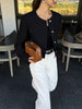 Clara | Elegante Tweedjacke mit Knopfverschluss
