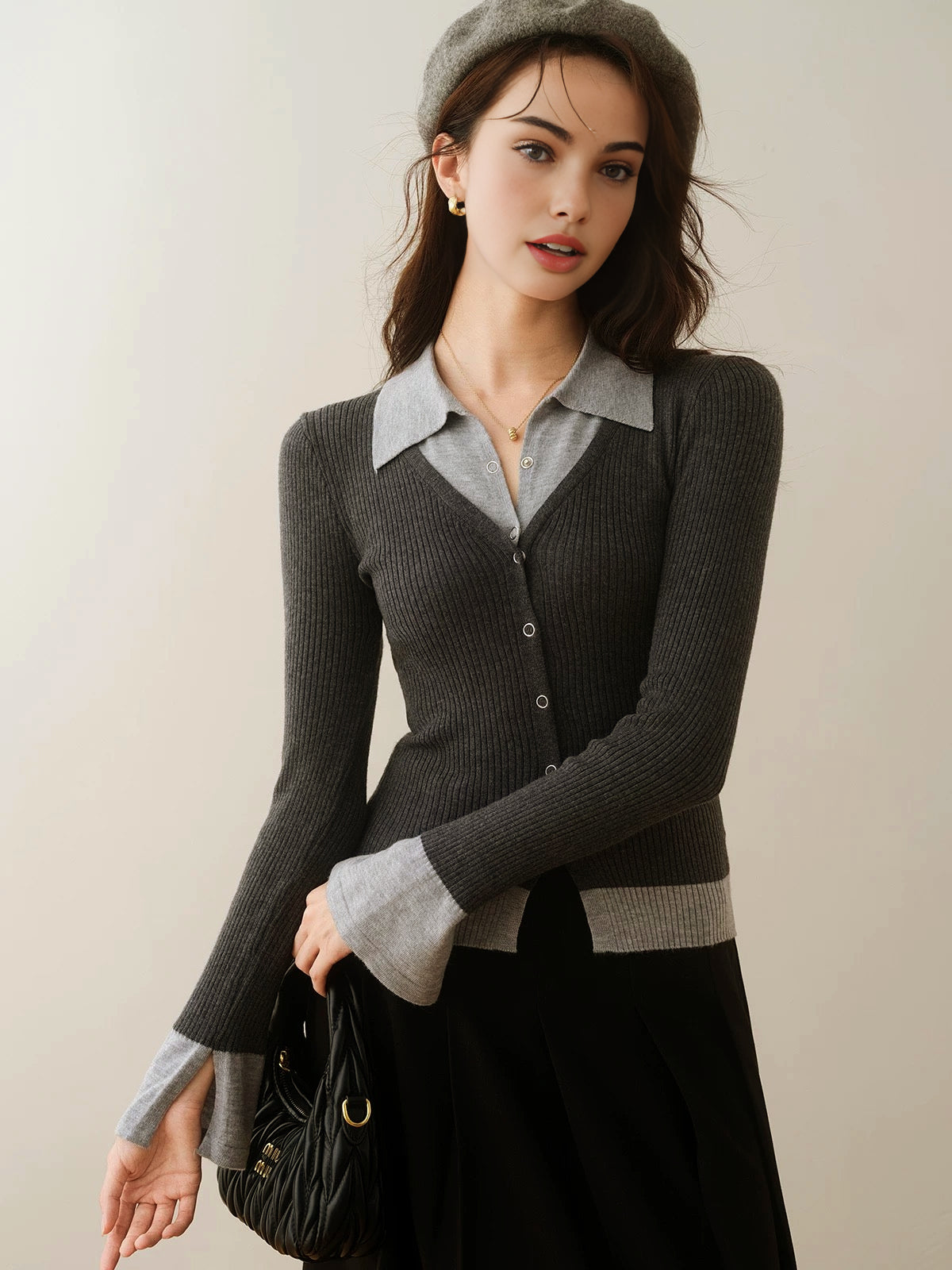 Lisa | 2 in 1 Color Block Stricktop