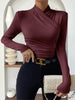 Lara | Elegantes T-Shirt mit Crossover-Kragen