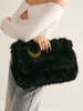 Felix | Großer Fuzzy Flap Bag