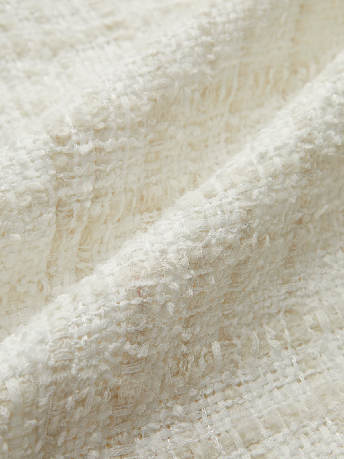 Carla | Elegantes Tweed-Top mit Rundhalsausschnitt