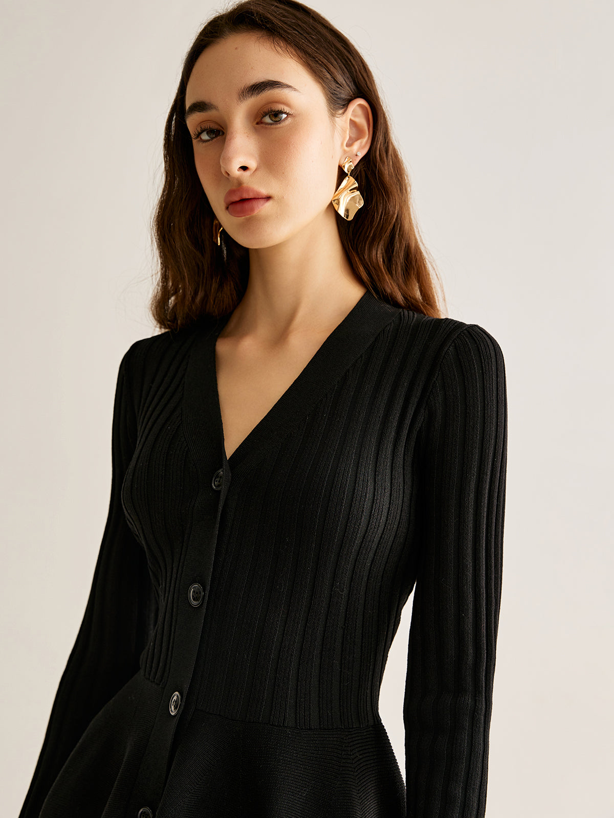 Lena | Elegantes Pullover Kleid