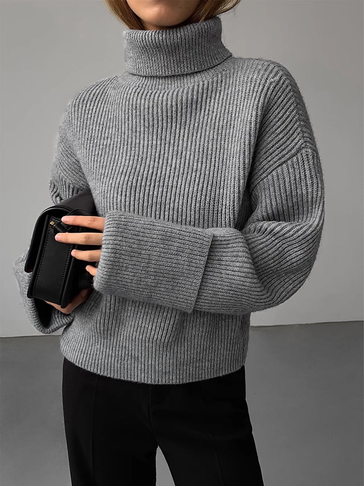 Lars | Eleganter Rollkragenpullover
