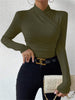 Lara | Elegantes T-Shirt mit Crossover-Kragen