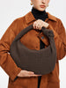 Lena | Geflochtene Wildledertasche