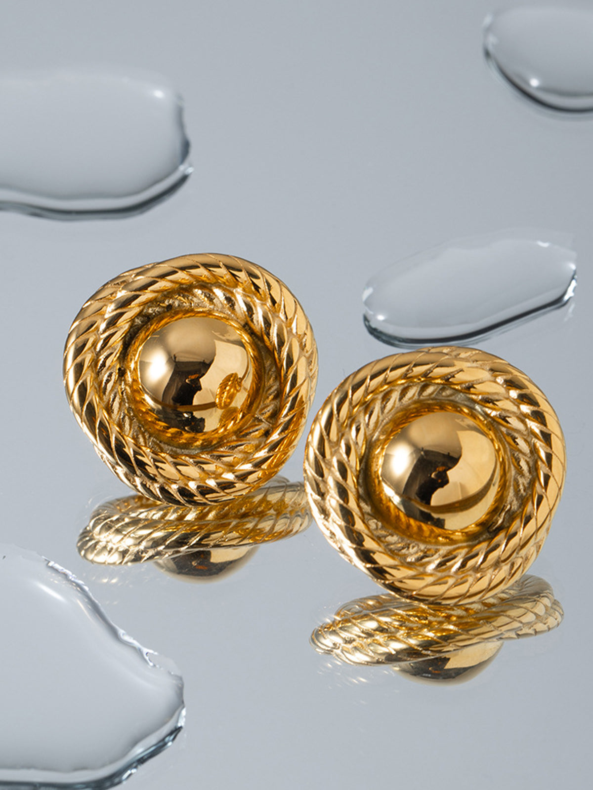 Sophie | Einzigartige Schraubengewinde Ohrringe