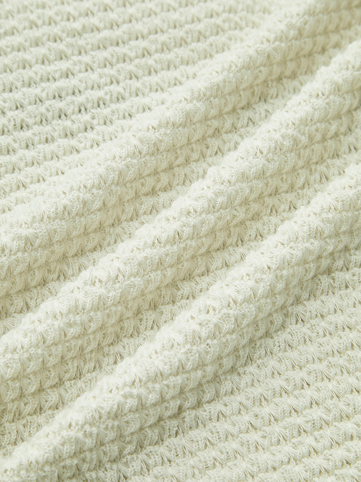 Lukas | Schlichter Waffle Slim Pullover