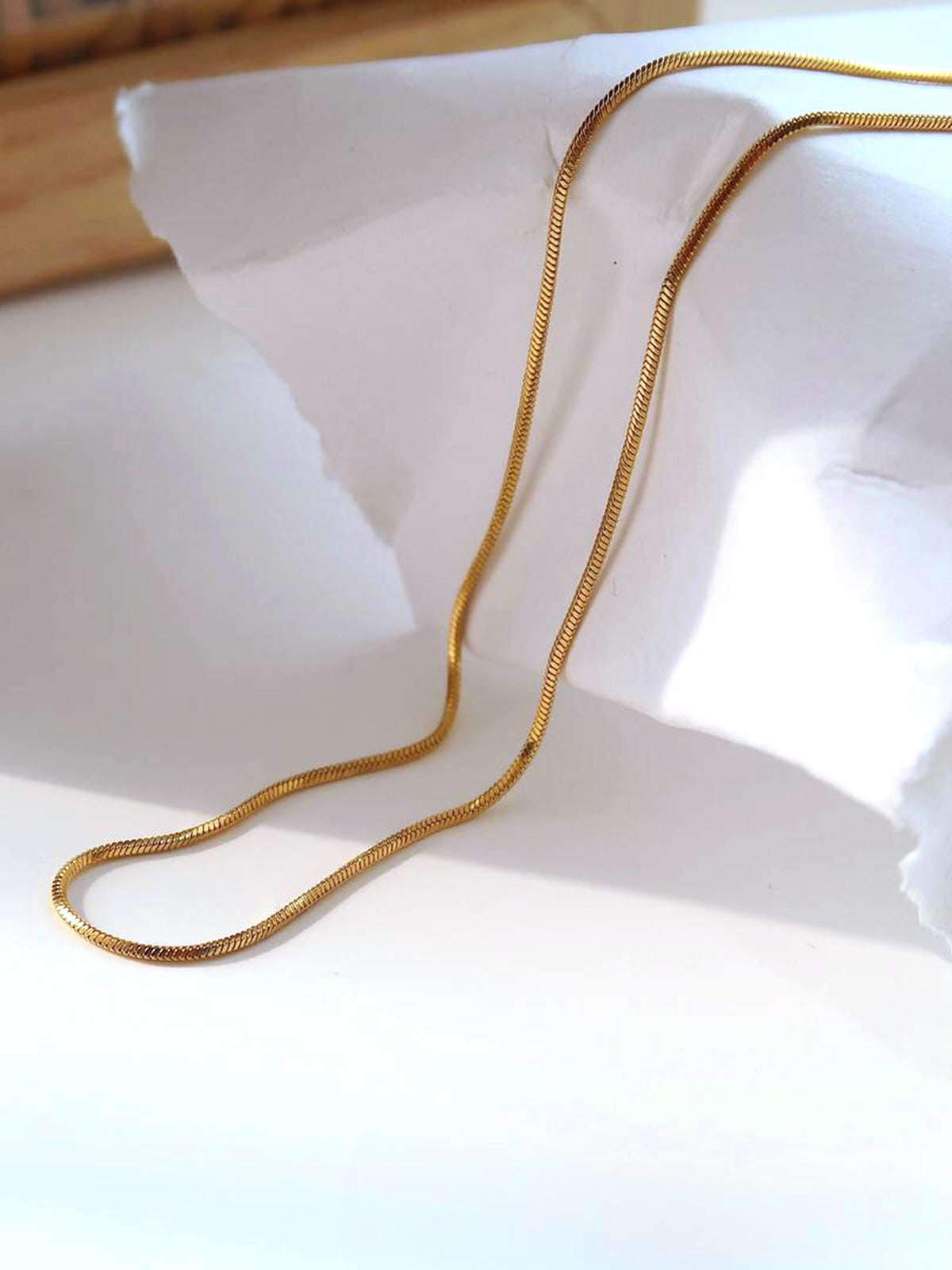 Leon | Geschichtete Snake Chain Halskette