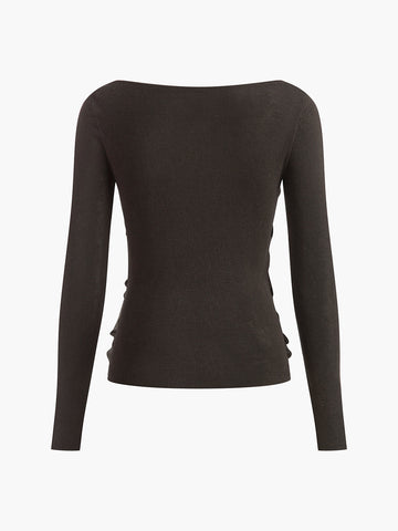 Clara | Elegantes Falten-Shirt