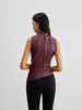Ben | Mock Neck Kunstleder Tanktop