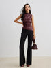 Ben | Mock Neck Kunstleder Tanktop