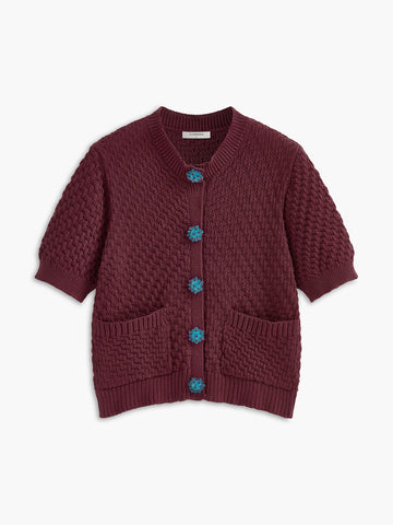 Max | Stilvoller Cardigan mit Knopfdetails und Taschen