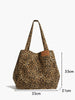Leonie | Geräumige Hobo-Tasche im Leopardenmuster