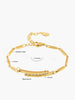 Anton | Elegantes Strass Armband aus Titanstahl