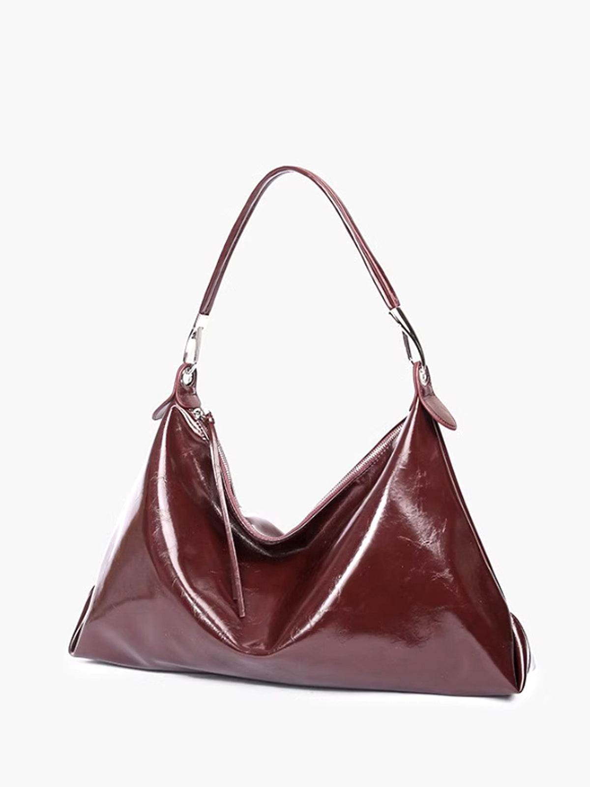 Sofia | Weiche Hobo-Tasche mit Reißverschluss