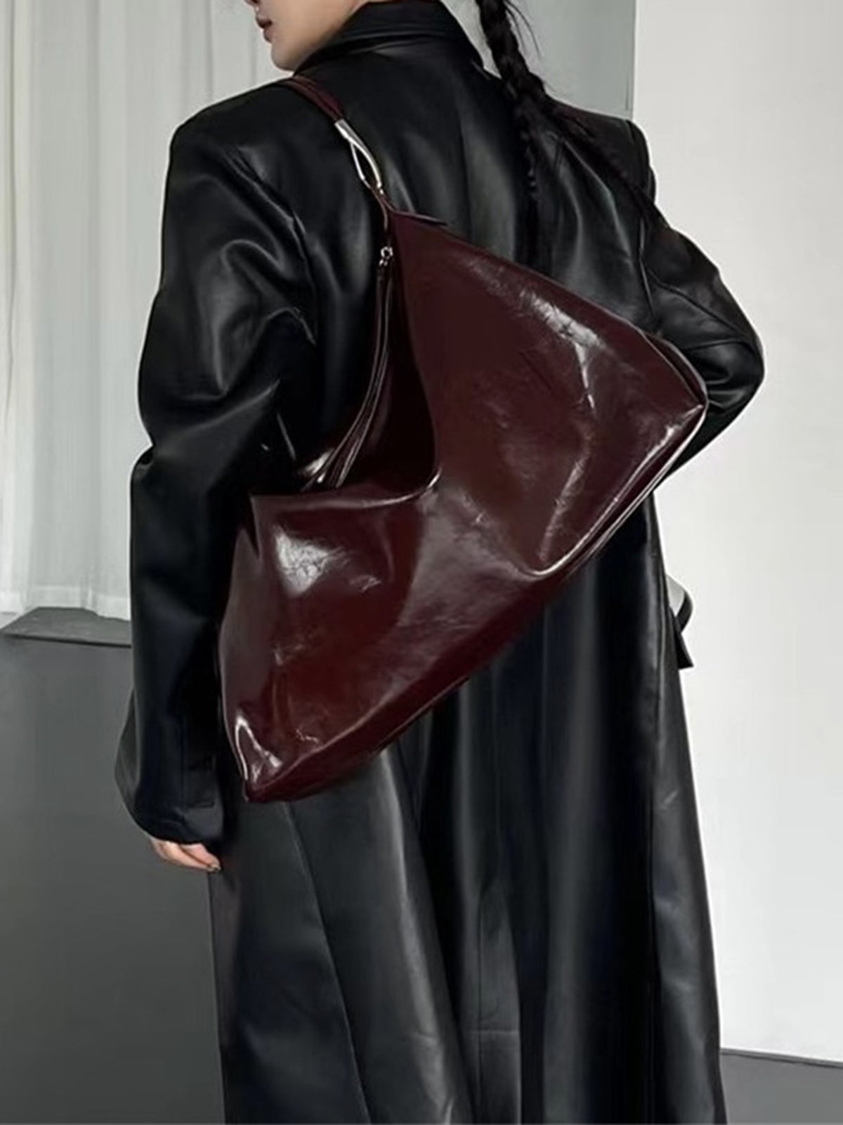 Sofia | Weiche Hobo-Tasche mit Reißverschluss