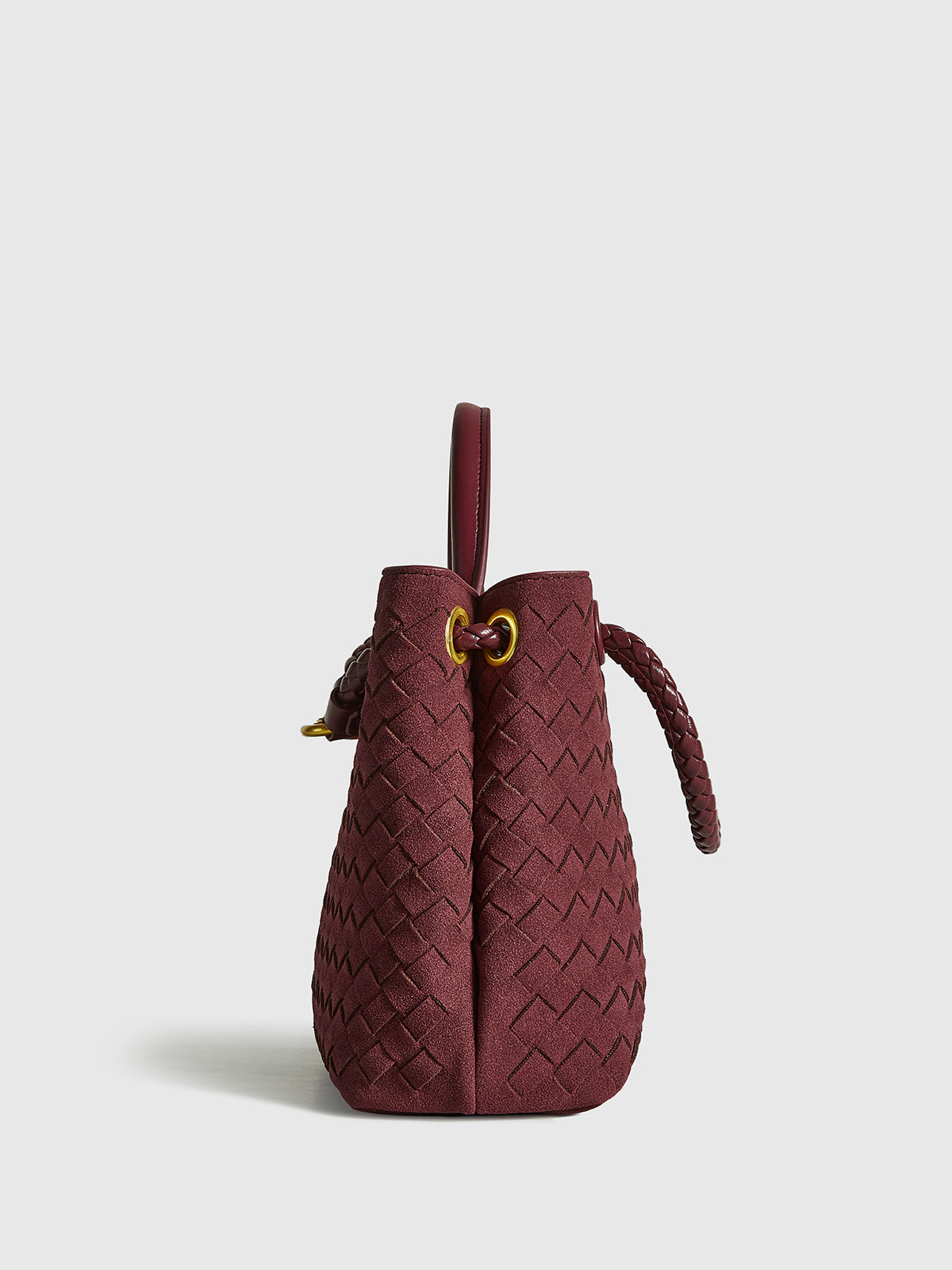 Verena | Elegante Wildleder Woven Tote Bag