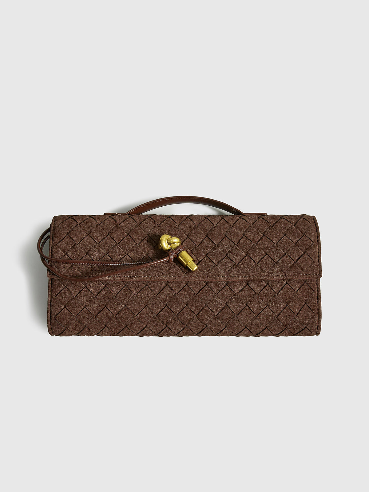 Clara | Elegante Wildlederimitat Clutch