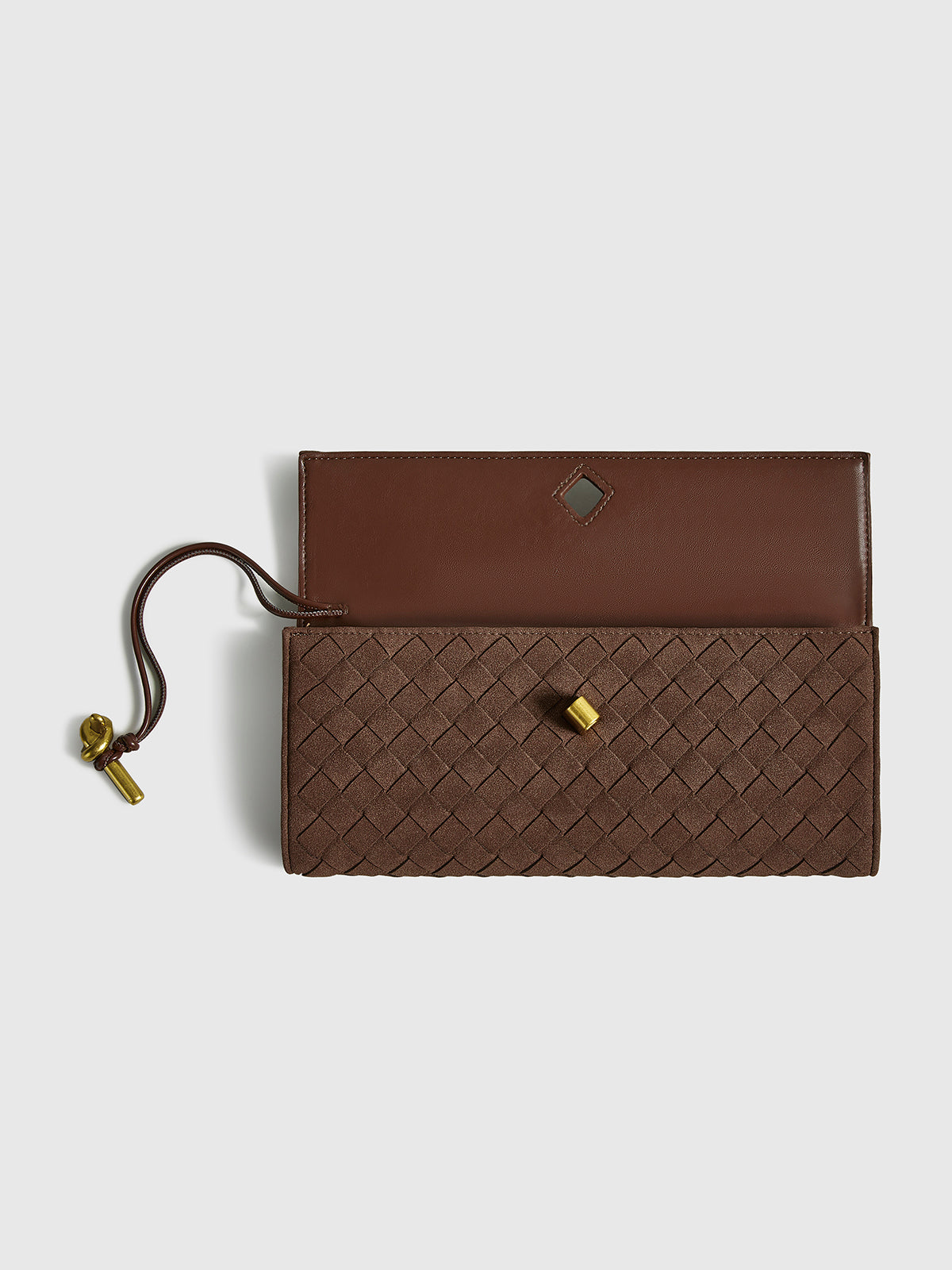 Clara | Elegante Wildlederimitat Clutch