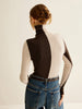 Anna | Rollkragenpullover im Farbblockdesign