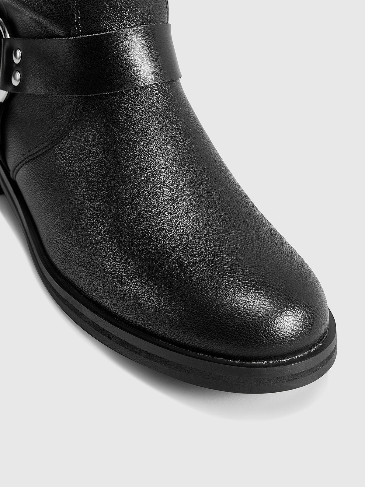 Leon | Retro-Buckle-Ritterstiefel