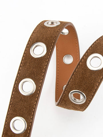 Max | Eleganter Wildledergürtel mit Schnalle