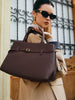 Klara | Elegante Ledertasche mit Griff