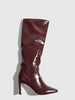 Anna | Elegante kniehohe Stiefel mit Quadratzehen