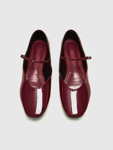 Clara | Elegante Ballerinas mit Schnallenriemen