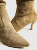 Lena | Elegante Knielange Stiefel aus Wildleder