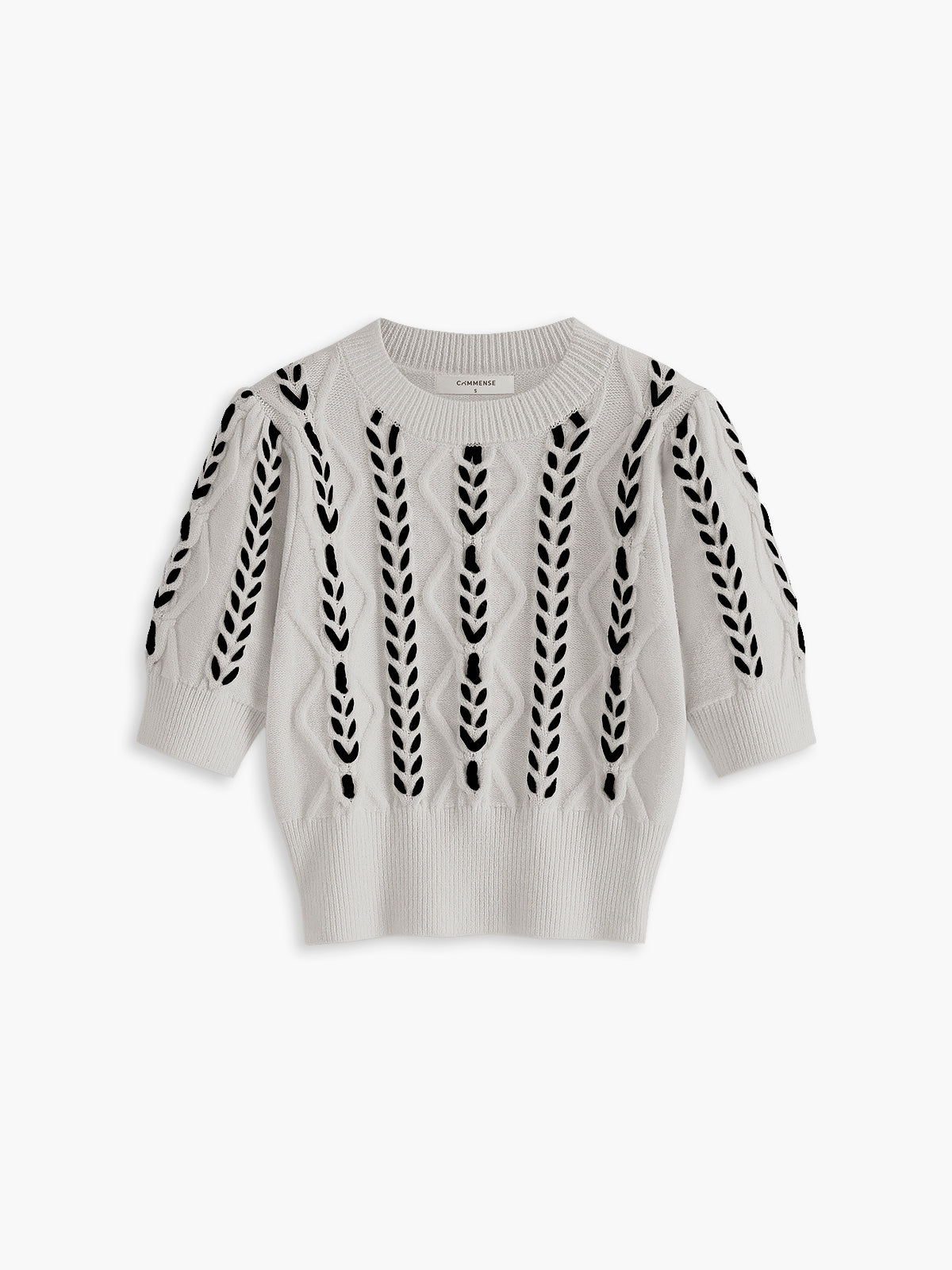 Clara | Korsett-Top mit Kontrastbesatz