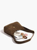 Leonie | Retro Schnallen- und Reißverschluss-Crescent Bag