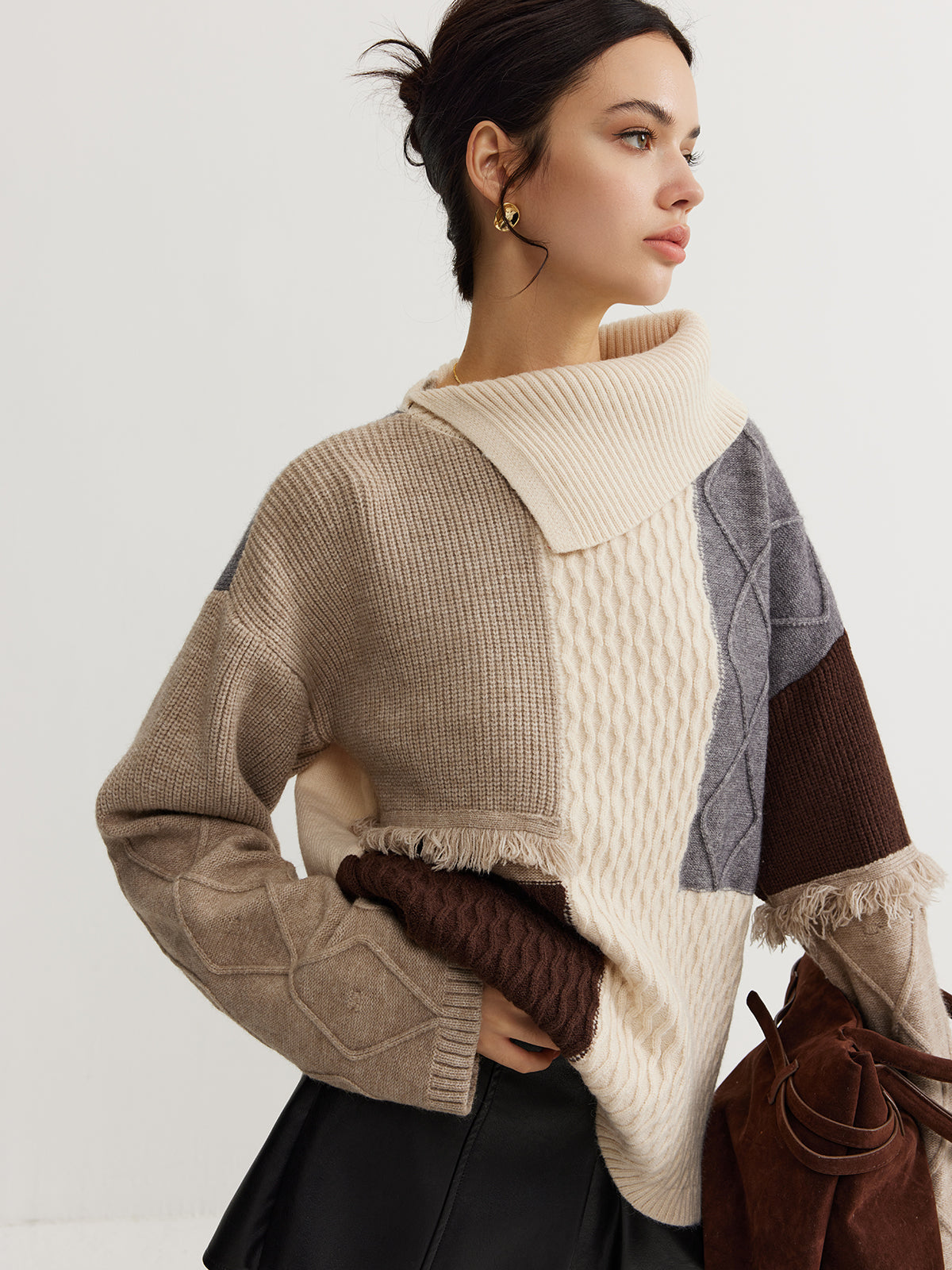 Livia | Elegantes Boheme Stricktop