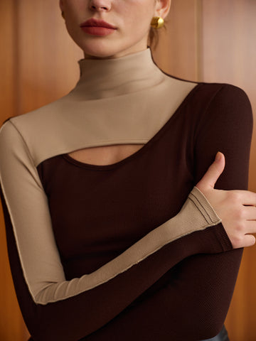 Leonora | Stylisches Cutout Oberteil